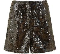 Yumi Yumi Black Sequin Mini Shorts Black EU 42 (UK 14)
