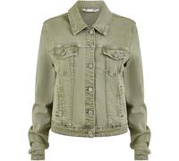 Yumi Yumi Green Stretch Cotton Denim Jacket