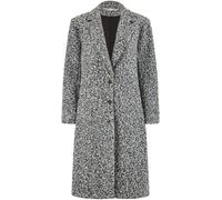 Yumi Yumi Grey Boucle Long Line Coat