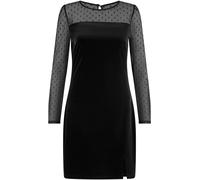 Yumi Yumi Peignoir en velours avec manches longues transparentes Noir EU 44 (UK 16)