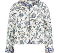 Yumi Yumi White cream Animal Reversible Quilted 100% Cotton Jacket
