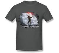 YUMIAN Men's Rise of The Tomb Raider Gets Lovely T Shirt Grey S