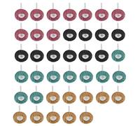 YUMILI 40 pièces vadrouille de polissage meule abrasive tampon de polissage brosse pour outil rotatif