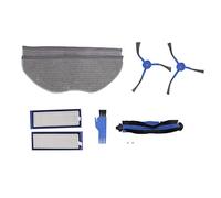 YUMILI Accessoires Pour Robots Aspirateurs Pour Eufy L70 Hybrid,1 X Brosse Principale,2 X Tamis Filtration,2 X Brosses Latérales,2 X Vis Pour Brosses Latérales,2 X Pastilles Balai,1 X Peigne Plat Bleu