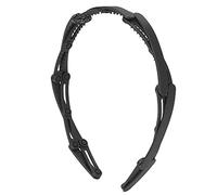 YUMILI Bandeau pliant compact bandeau de poche rétractable cerceaux de cheveux serre-tête pour filles (Noir)