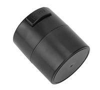 YUMILI Boîte de Rangement pour Colle à Cils, Pot Adhésif D'extension Cils avec Tampon éponge Pression Négative Instituts beauté et amateurs (Noir)