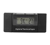 YUMILI Cigar Hygrometer Digital Thermometer Hygrometer Electronic Indoor Temperature Humidity Monitor for Cigar Humidor Accessories Plastic 8.5 x 3.8 x 1.5cm