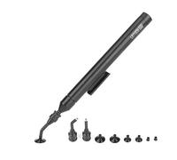 YUMILI Outil de Ramassage D'Aspiration, Stylo d'Aspiration sous Vide, Kit D'Outils de Ramassage Manuel avec 2 Embouts et 6 Ventouses pour Petits Composants Électroniques de Précision IC SMD SMT
