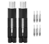 YUMILI Outil réglable Professionnel de dissolvant Watchband pour la ngle de Montre, opération Simple Noir/Argent/Rouge (Noir)