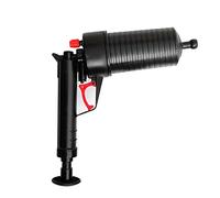 YUMILI Pompe de nettoyage de canalisation, pompe à air de toilette Drain Blaster haute pression Puissant Plunger Pipe Clog Excavatrice Excavatrice Enlève-vis et Nettoyage efficace des tuyaux dans la