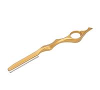 YUMILI Rasoir éclaircissant pour cheveux - Tondeuse de coiffage professionnelle - Outil de coupe texturisant (doré)