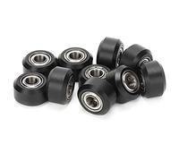 Yumili roue passive passive, imprimante 3D de 5 mm Grandes poulies en plastique Poulied de fureur avec roulement de roulement Perlin Wheel avec MR105 Accessoires d'imprimante 3D