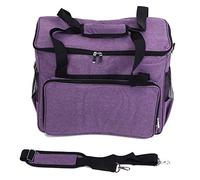 YUMILI Sewing Machine Dust Cover Multifunctional Storage Bag Wear Resistant Oxford Cloth for Knitting Enthusiasts Beginners Travel Sewing Accessories