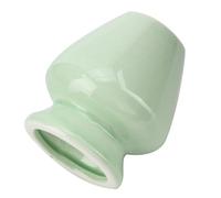 YUMILI Support en céramique pour matcha et whisky - Accessoire de qualité supérieure en bambou pour cérémonie traditionnelle du thé japonaise - Durable et élégant - Amélioration du thé (vert)