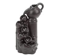 YUMILI Waterfall Incense Burner Backflow Incense Burner Insence Waterwall Ceramic Teapot Design Creates Serene Ambience Relieves Anxiety Improves Sleep for Yoga Meditation Home