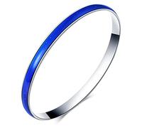 Yumilok Bracelets créatifs pour Femmes Filles, Bracelet sensible à la température, en Acier inoxydable et Alliage, La couleur du Bracelet change avec la température, Diamètre 6cm, Bijoux fantaisie