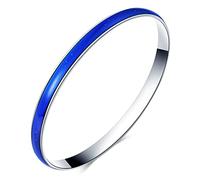 Yumilok Bracelets créatifs pour Femmes Filles, Bracelet Sensible à la température, en Acier Inoxydable et Alliage, La Couleur du Bracelet Change avec la température, Diamètre 6.5cm, Bijoux Fantaisie