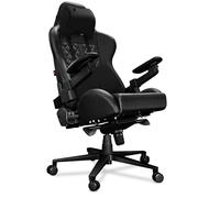 YUMISU 2050 Chaises de Gamer, Fauteuil de Bureau Confortable Hauteur Réglable Inclinable 165 °, Gaming Chair, Chaise de Bureau avec Support Lombaire, Coussins en Mousse à mémoire, 150 kg