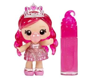 Yummiland - 1 poupée 10 cm et un gloss pailleté a créer - Bianca - Goût Chewing Gum - Des 4ans