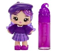 Yummiland - 1 poupée 10 cm et un gloss pailleté a créer - Greta - Goût Raisin - Des 4ans