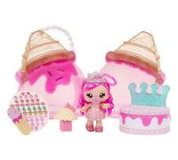 Yummiland Beauty Bag Playset + Lip Gloss Doll - Ice Cream Bag - avec Bianca Bubblegum Exclusive, Vernis + Stickers à Ongles, Manucure, Jeu Poupée, Jeu Cosmétique, Dès 4 Ans