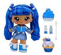 Yummiland Grande Poupée et Gloss Personnage Num Nom - Rory Blueberry - Poupée Parfumée avec Kit de Gloss DIY - Convient aux Enfants de 4 Ans et Plus