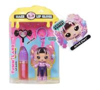 Yummiland Lip Gloss Doll : Sour Sweeties - Astrid Stars - Comprend 1 Poupée, Lip Gloss DIY + Porte-Clés Amovible, Jeu Cosmétique, Collection, pour Enfants de 4 Ans et Plus
