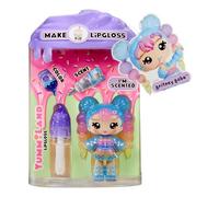 Yummiland Lip Gloss Poupée - Britney Boba - Inclut le Kit DIY Lip Gloss, Convient aux Enfants de 4 Ans et Plus
