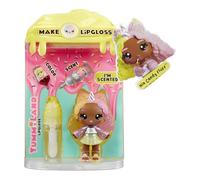 Yummiland Lip Gloss Poupée - Nia Candy Fluff - Inclut le Kit DIY Lip Gloss, Convient aux Enfants de 4 Ans et Plus