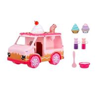 MGA Entertainment - Camion Yummiland Lipgloss multicolore, 2 kits (chocolat & gâteau d'anniversaire)