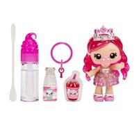 Yummiland Poupée Bianca 10 cm – Gloss pailleté à créer, goût Chewing Gum – Dès 4 ans
