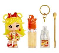 Yummiland x Licensed Sweets Lip Gloss Doll: Haribo Goldbears - Sweetie Goldbears - Comprend 1 Poupée, Lip Gloss DIY + Porte-Clés Amovible, Jeu Cosmétique, Collection, pour Enfants de 4 Ans et Plus