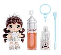Yummiland x Licensed Sweets Lip Gloss Doll: Hershey's Kisses - Coco Kisses - Comprend 1 Poupée, Lip Gloss DIY + Porte-Clés Amovible, Jeu Cosmétique, Collection, Pour Enfants de 4 Ans et Plus