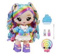 Yummiland x PEEPS poupée Lip Gloss - Goldie Mallows - 1 Poupée Avec Vêtements Personnalisables et Kit Lip Gloss Avec une Couleur Unique, un Parfum et une Base Transparente, Pour Enfants de 4 Ans et +