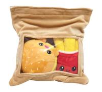 Yummis ensemble en peluche figures 2 Pack Burger & Fries in Takew Bag 21 cm Joy