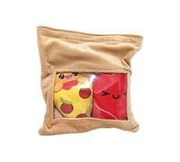 Yummis - Pack 2 peluches Yummis Together Pizza & Cola dans un sac à emporter 21 cm