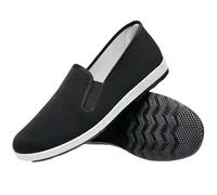 Yummsion Anciennes chaussures en tissu de Pékin, chaussures traditionnelles chinoises Kung Fu, chaussures de kung fu chinoises, vieilles chaussures d'arts martiaux, chaussures taichi, confortables