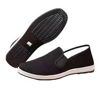 Yummsion Anciennes chaussures en tissu de Pékin, chaussures traditionnelles chinoises Kung Fu, chaussures de kung fu chinoises, vieilles chaussures d'arts martiaux, chaussures taichi, confortables