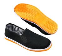 Yummsion Anciennes chaussures en tissu de Pékin, chaussures traditionnelles chinoises Kung Fu, chaussures de kung fu chinoises, vieilles chaussures d'arts martiaux, chaussures taichi, confortables