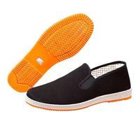 Yummsion Anciennes chaussures en tissu de Pékin, chaussures traditionnelles chinoises Kung Fu, chaussures de kung fu chinoises, vieilles chaussures d'arts martiaux, chaussures taichi, confortables