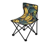 Yummy Bananas Chaises de camping pliables pour adultes avec sac de transport Jaune