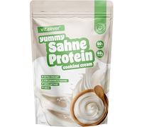 Yummy Crème Protéinée - 450 g - ingrédient riche en protéines pour la cuisine et la pâtisserie à base de protéines de lactosérum - sans sucres ajoutés et plus pauvre en matières grasses que la crème