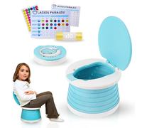 YUMMYDUCKY® Urinoir portable pliable pour enfants avec sacs et autocollants de récompense - Urinoir de voyage pour enfants - Toilettes portables pour enfants - Penny bébé pliable