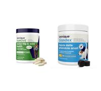 YuMOVE Arthrose Chien Senior + Glandex Superpack - Lot 120+120 Comprimés & Bouchées - Moule Verte ActivEase - Articulation & Glande Anale Soutien