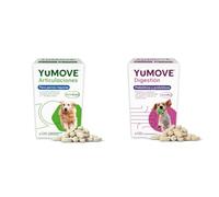 YuMOVE Arthrose Chien Senior + Probiotique Superpack - Lot 120+120 Comprimés - ActivEase Moule Verte & ActivBio - Soutien Articulation Chien & Digestion Quotidienne - Bien-Être Senior