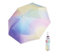 YumSur Parapluie de voyage compact - Coupe-vent, auvent renforcé, testé dans des vents de 100 km/h, parapluie coupe-vent renforcé solide, ouverture/fermeture automatique à une touche pour homme et