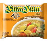 Yumyum Nouilles Instantanées au Curry, Soupe de Nouille saveur Curry 60g (1 sachet)