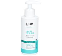 YUN ACN WASH Gommage nettoyant en profondeur Gel Nettoyant 150 ml