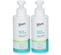 YUN ACN WASH Nettoyage doux du visage Gel Nettoyant 2x150 ml