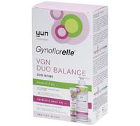 YUN Gynoflorelle® VGN Duo Balance Soin intime Probiotic gel + prebiotic wash Emballage(S) Combi 1 pc(s)